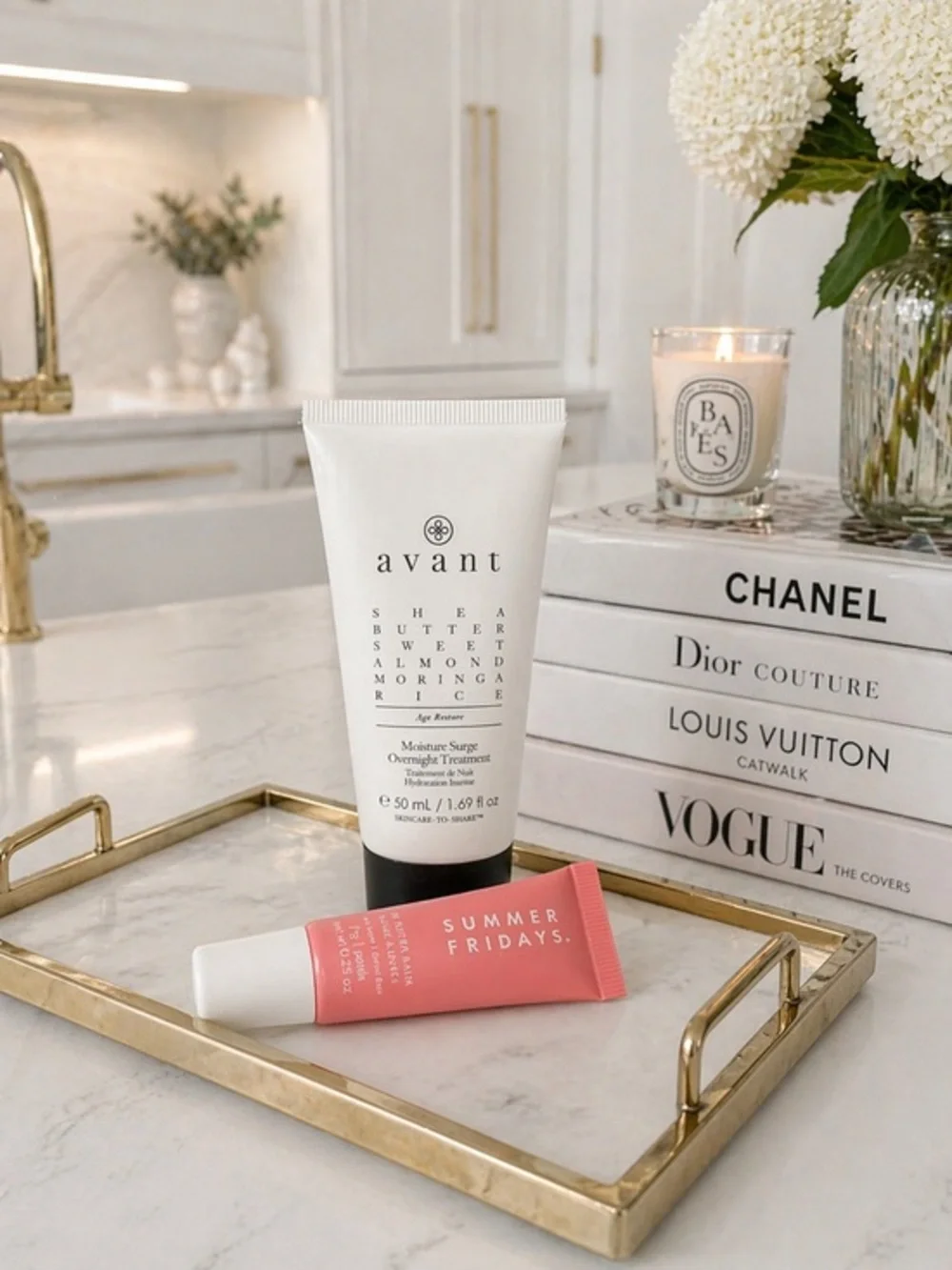 Avant Overnight Moisture Surge Treatment + Summer Fridays Lip Butter Balm Duo 💧✨